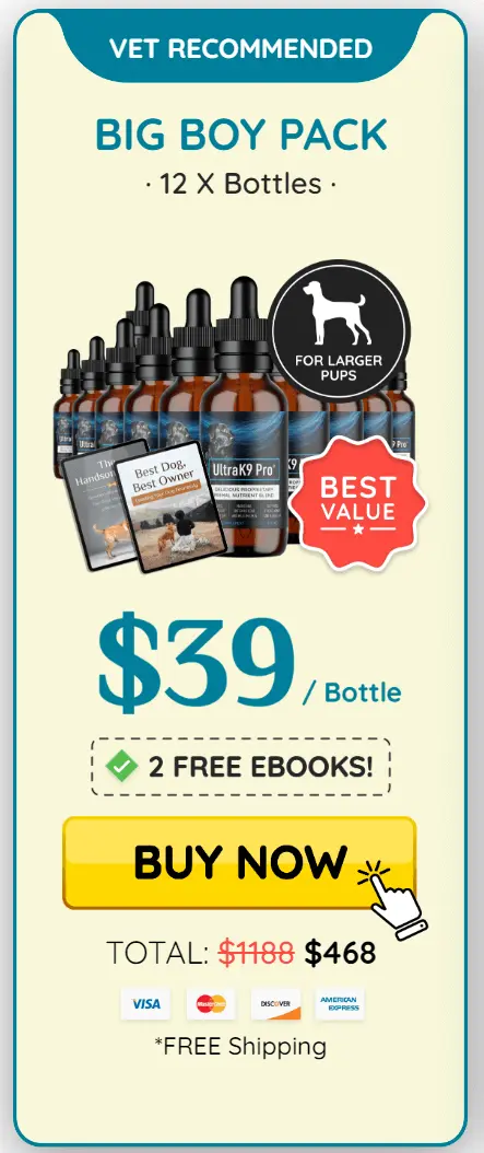UltraK9 Pro- 12 Bottle